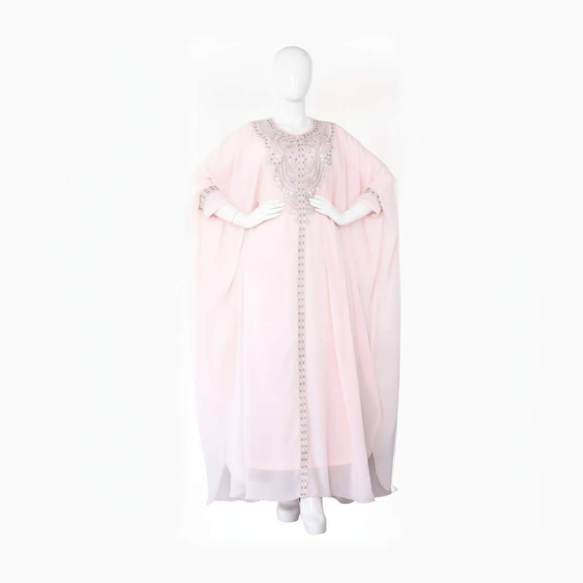 Women's Abaya - Gamal Sons, Chiffon, One Size, Suitable up to 110 kg