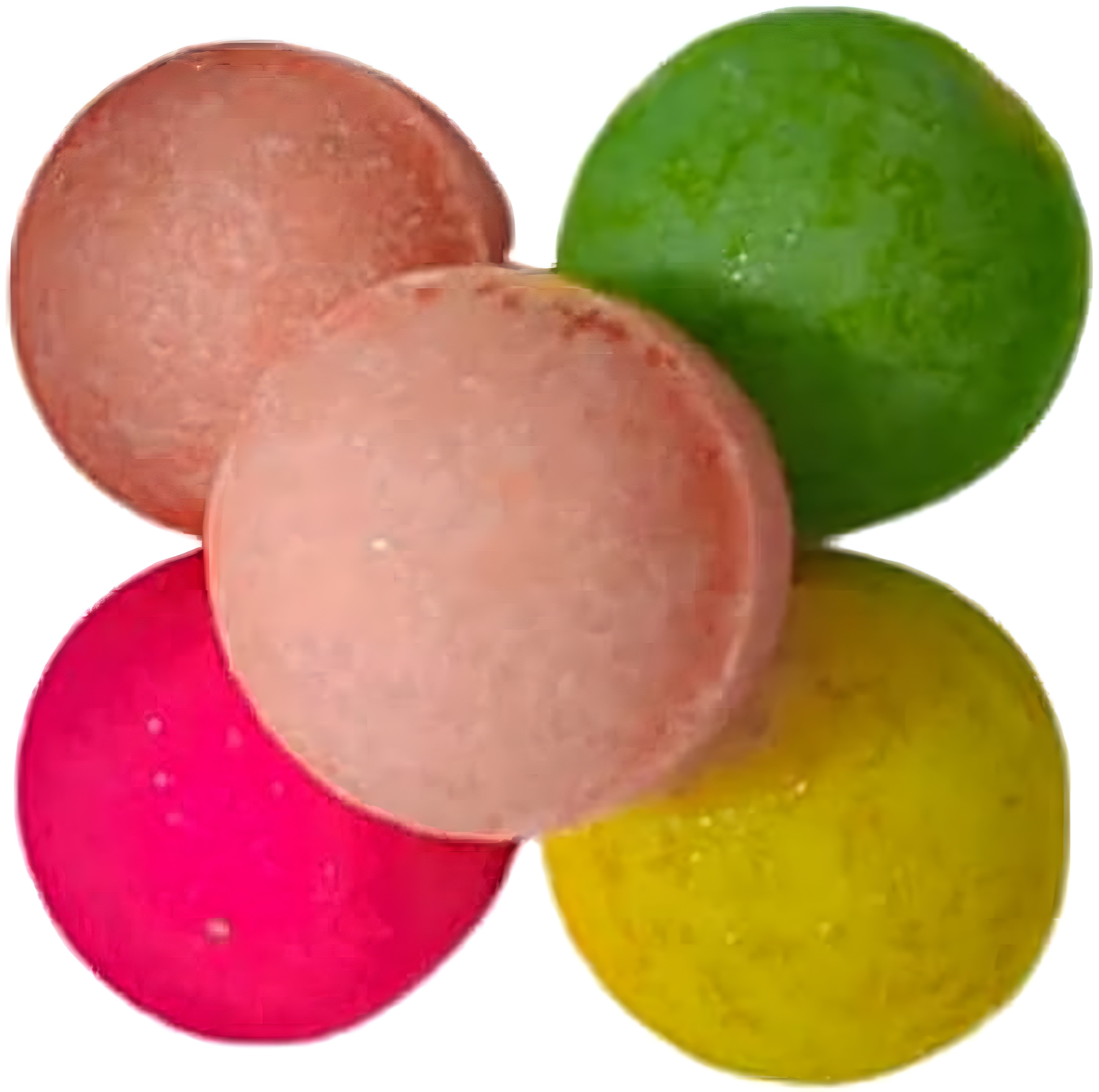 Bubble Bath Bombs, 5 Pack - Assorted Colors