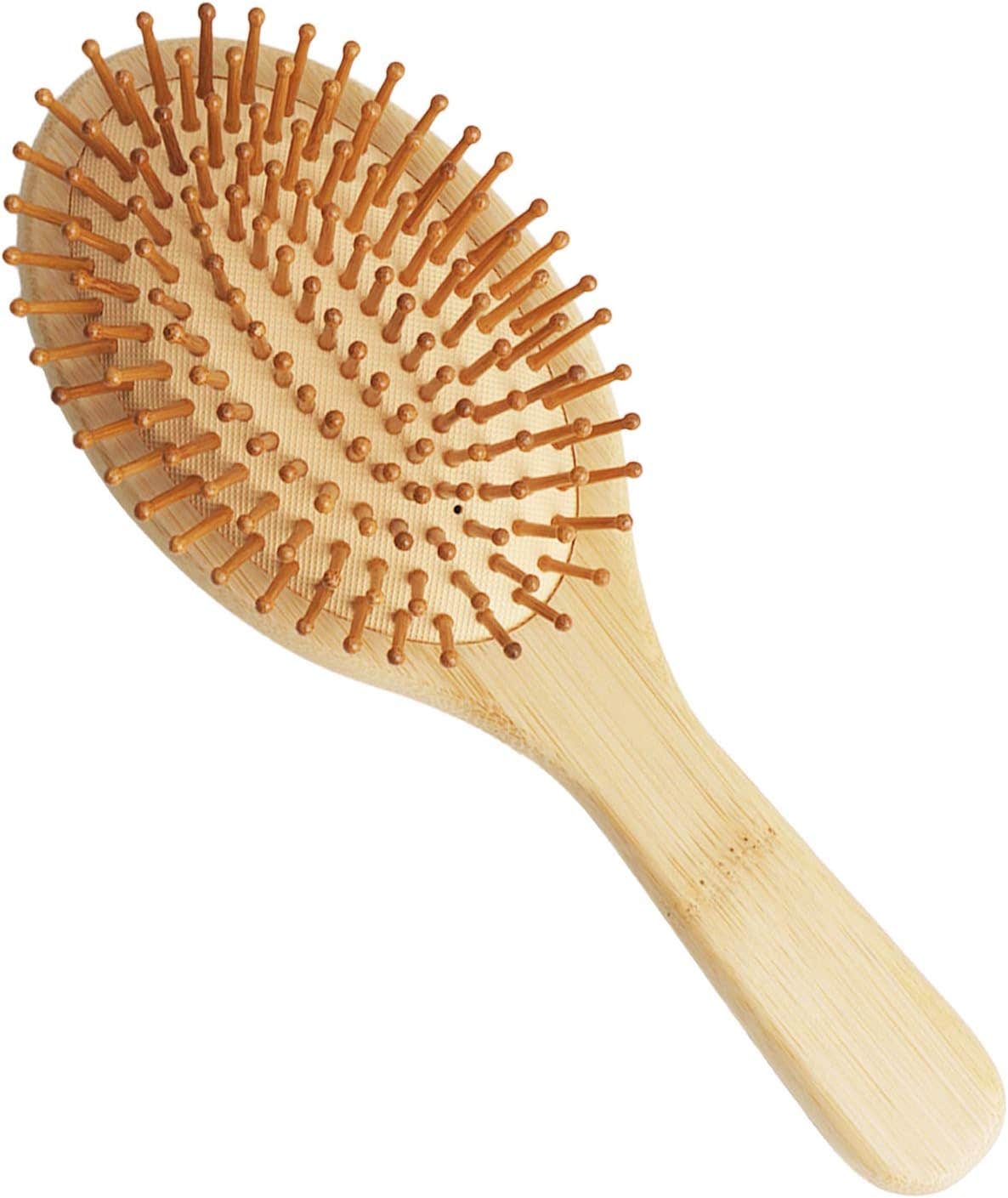 Wooden hairbrush, 23 cm, for massage and blood circulation stimulation - Wooden