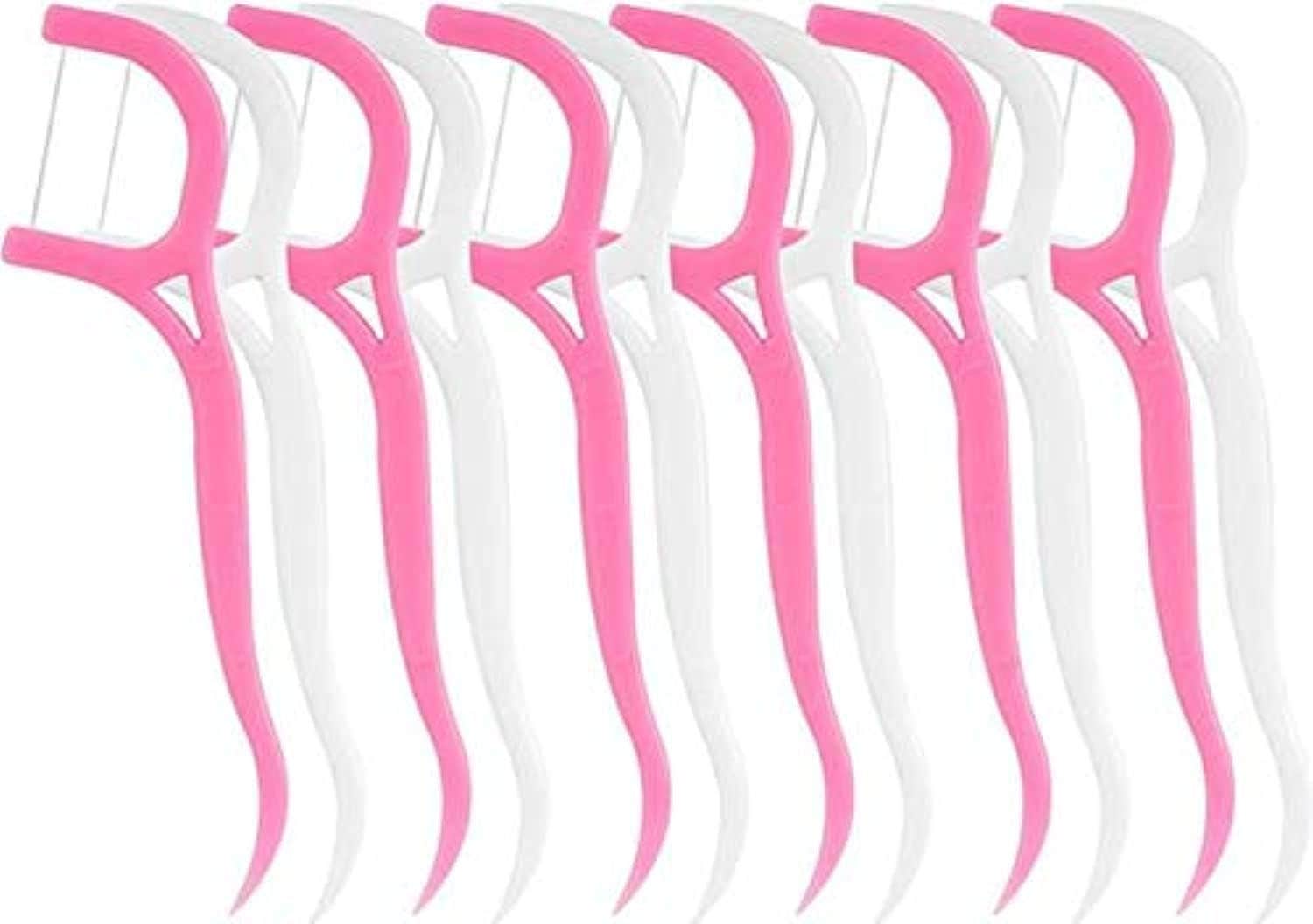 Interdental Brush Dental Floss Picks 50pcs - Ergonomic Design