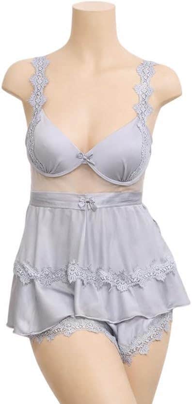 Women's Satin Set - Gamal Sons, Satin & Lace, 2-Piece