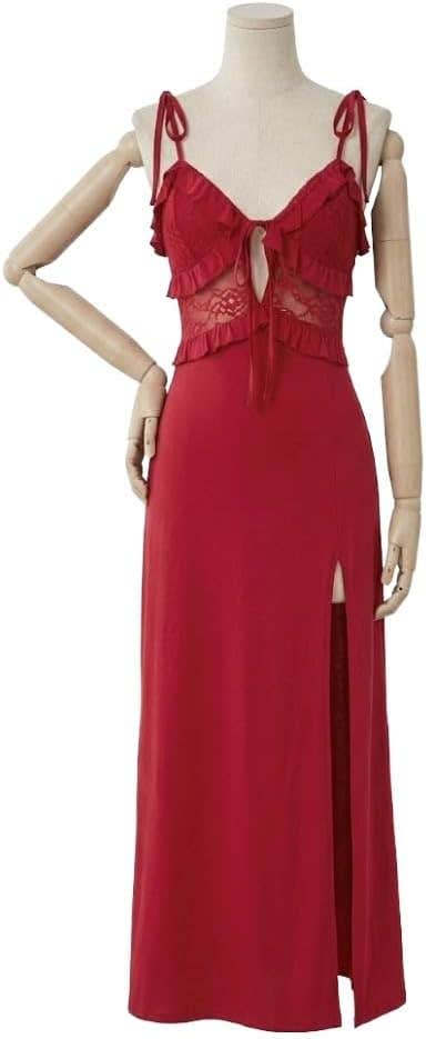 Women's Shirt - Gamal Sons, Long, With Straps - Red