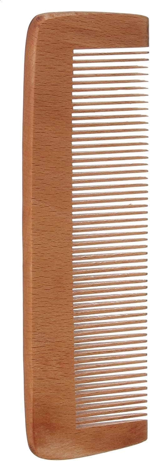 Sonata Wooden Hair Comb (Light Brown)