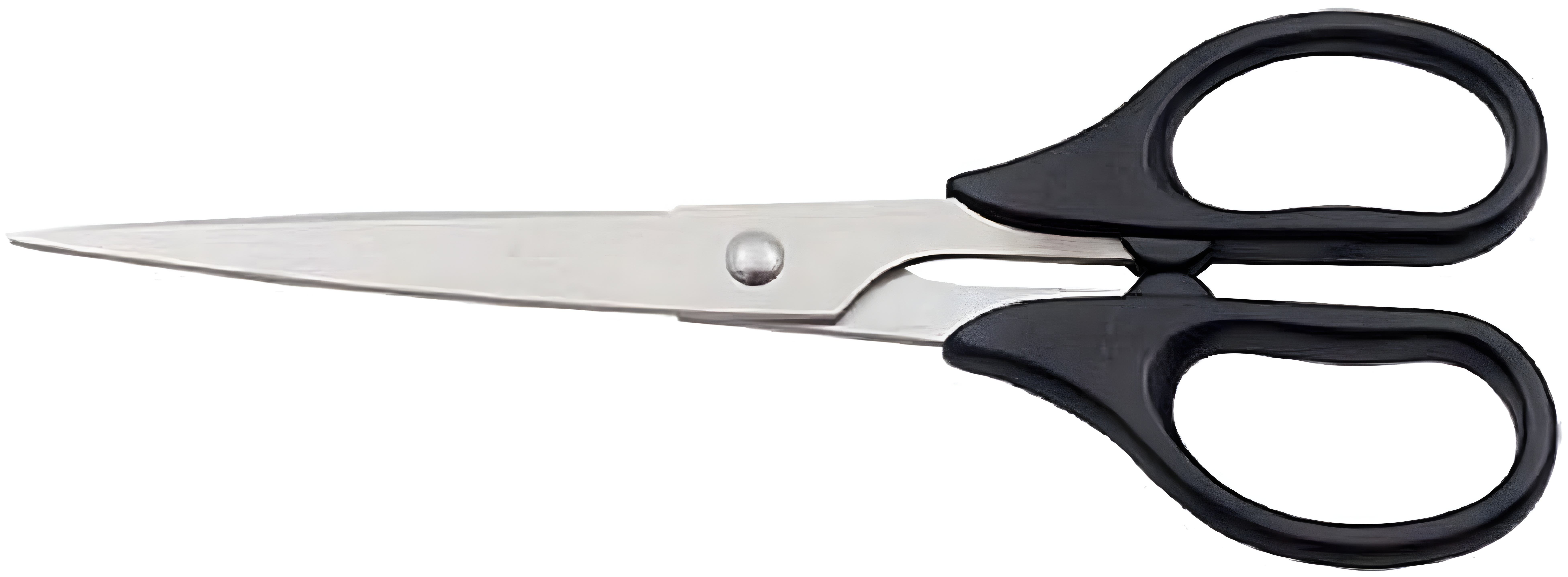 Stainless steel scissors - black silver