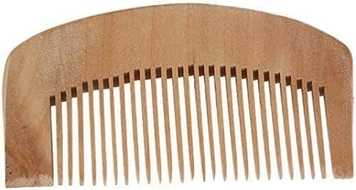 Handmade Peach Wood Comb | Antistatic | Natural Hair Care