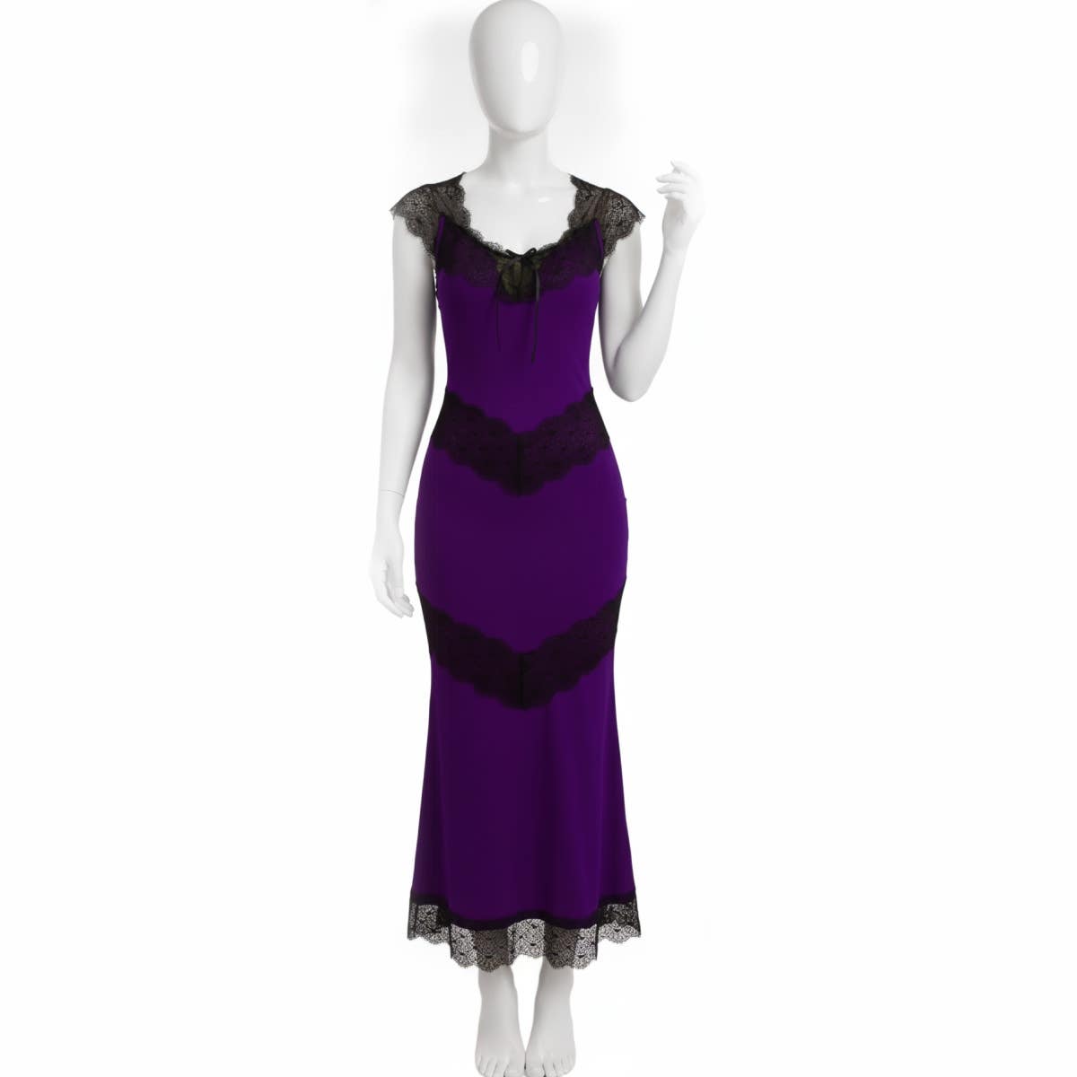 Women's Nightgown - Gamal Sons, Model 978, 1 Piece, Long, With Straps - Multicolor