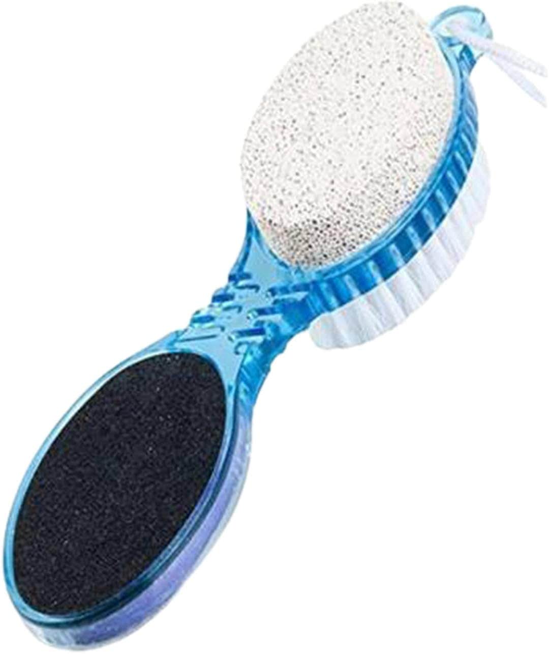 4-in-1 Blue Stone Foot and Nails Body Brush - Generic Brand