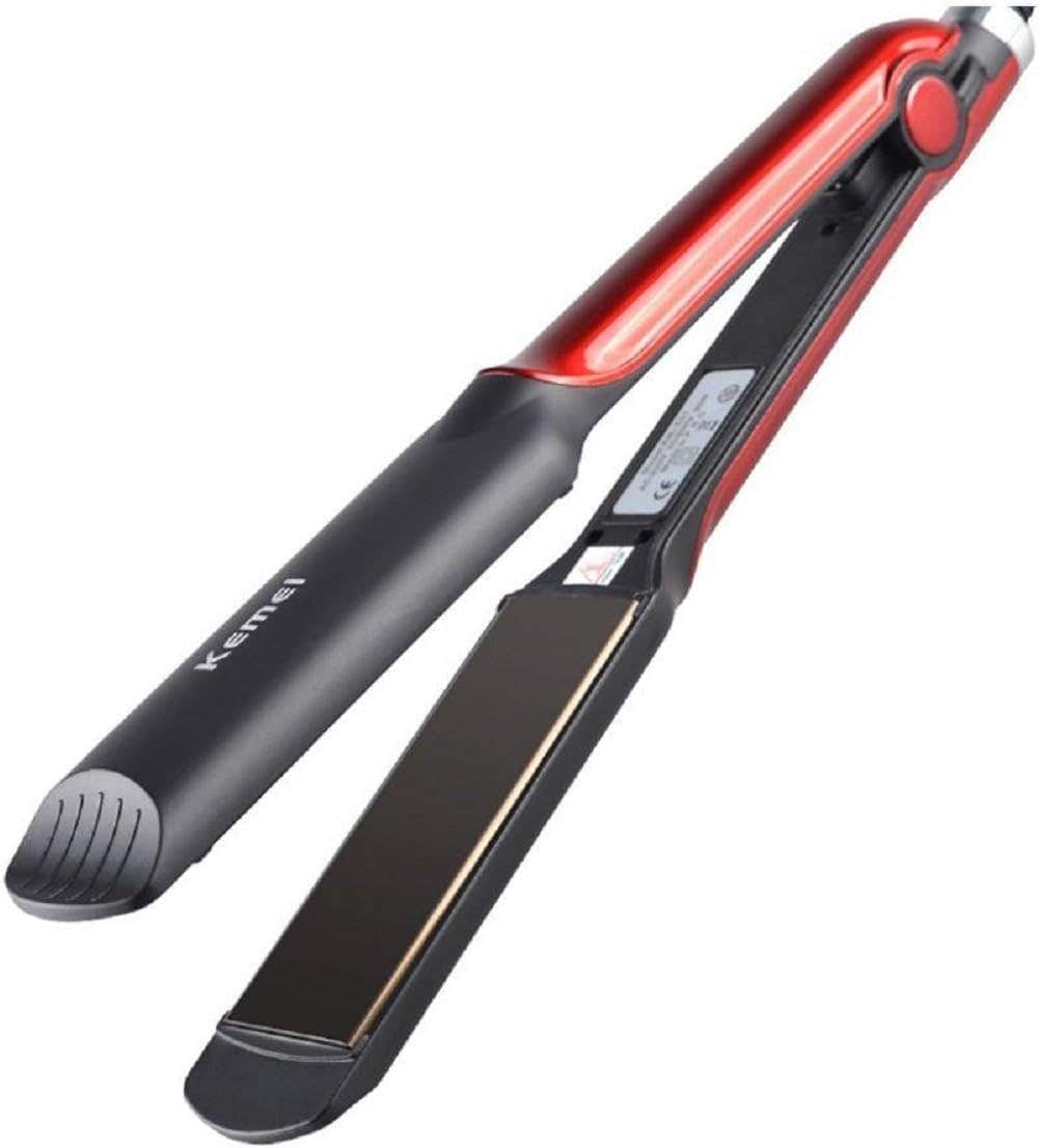 KEMEI KM-531 Professional Hair Straightener - Ceramic Heaters - 220°C - Black