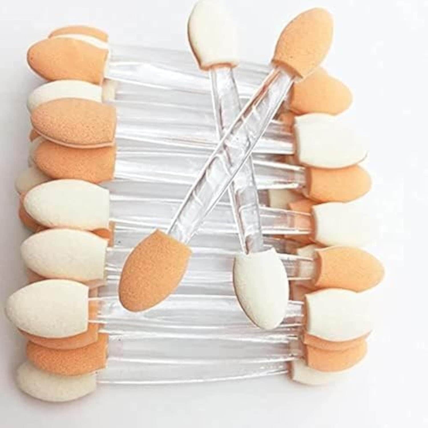 Eyeshadow Brush Double Sponge Head - 10 Pcs