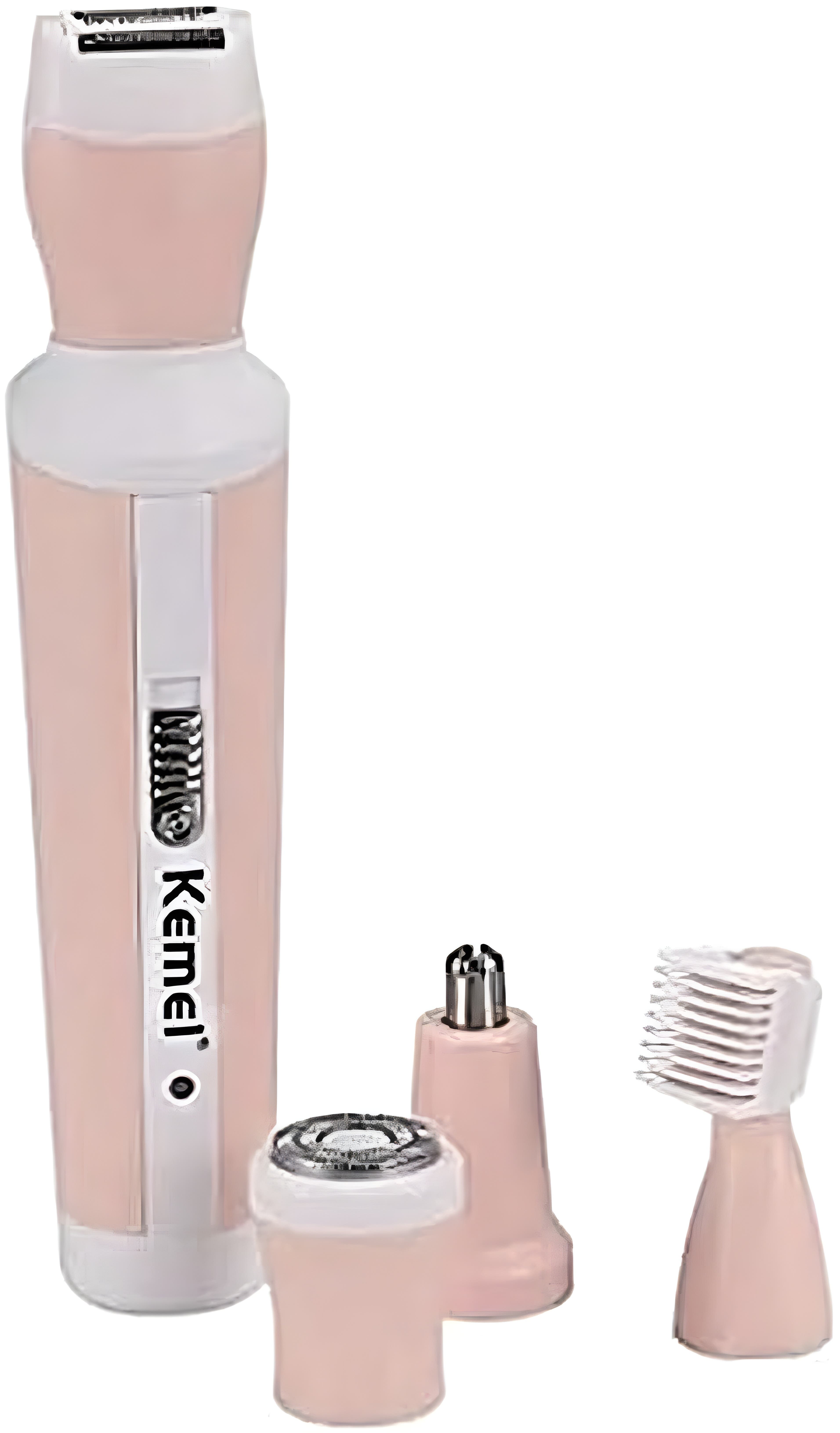 KEMEI KM-3024 4 in 1 Rechargeable Hair Trimmer - Beige