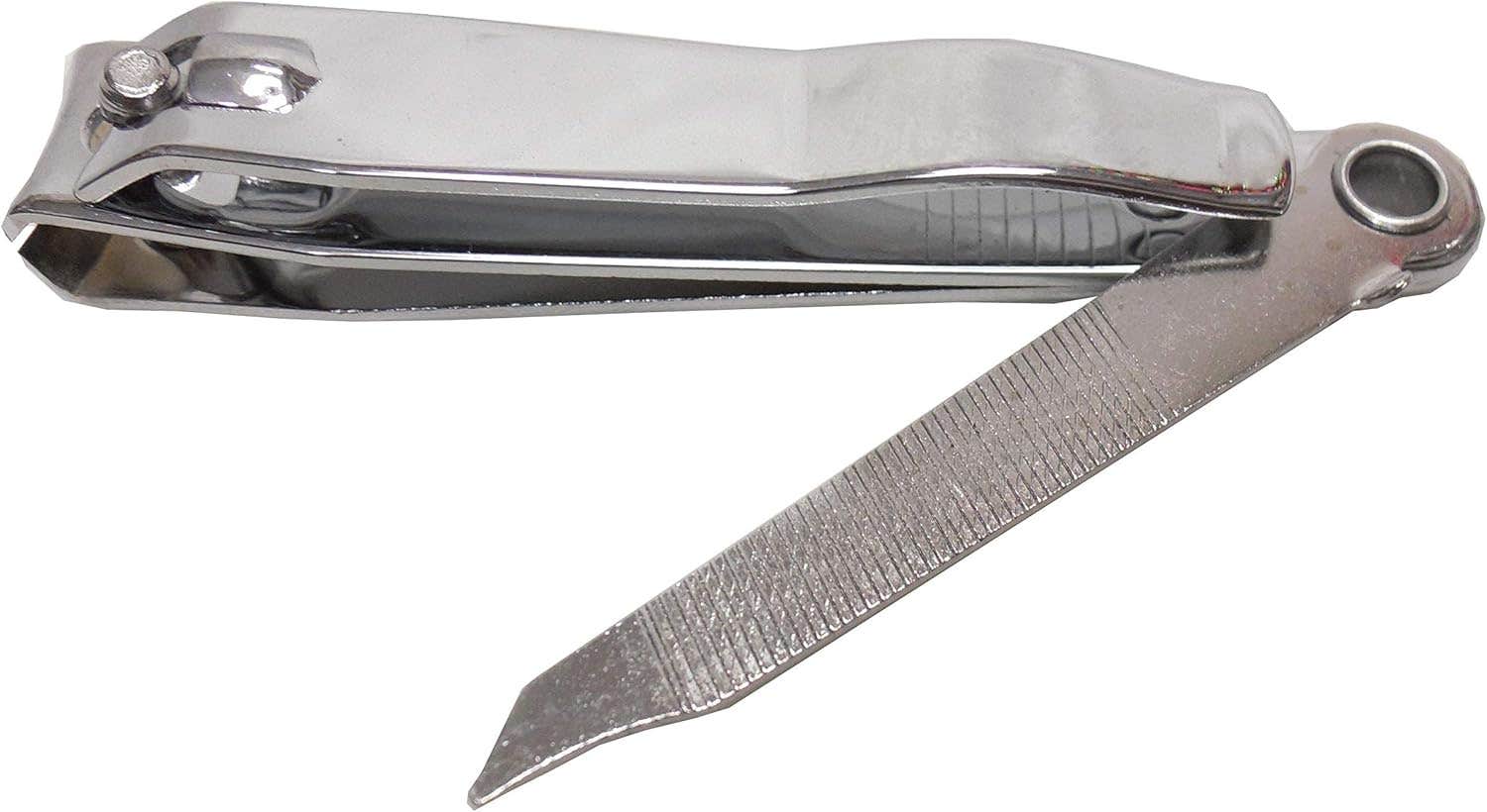Stainless Steel Nail Clipper - Classic Silver Finish