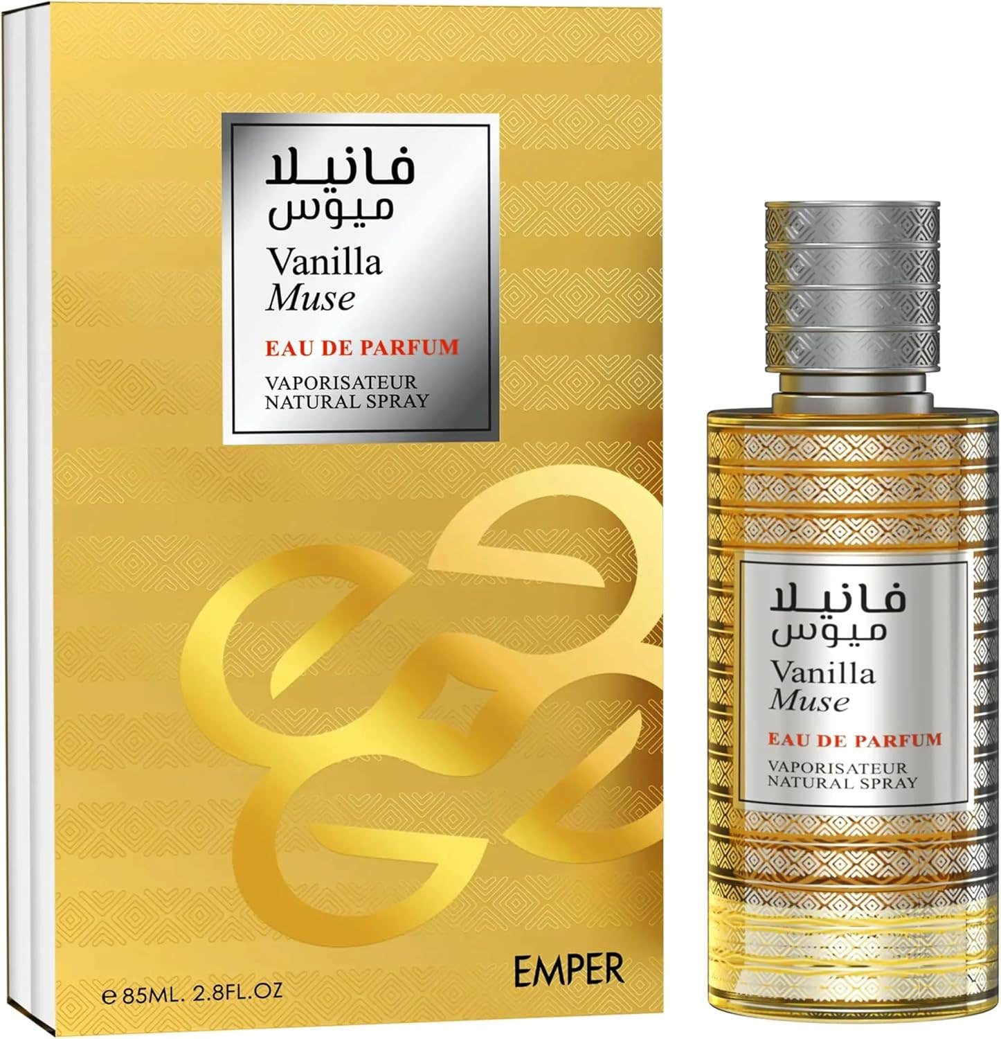 Emper Vanilla Muse Eau De Pafrum For Unisex 85ml