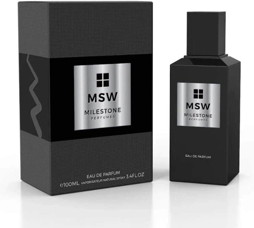 MILESTONE Perfumes Msw Men Long Lasting Fragrance Eau de Parfum 100ML