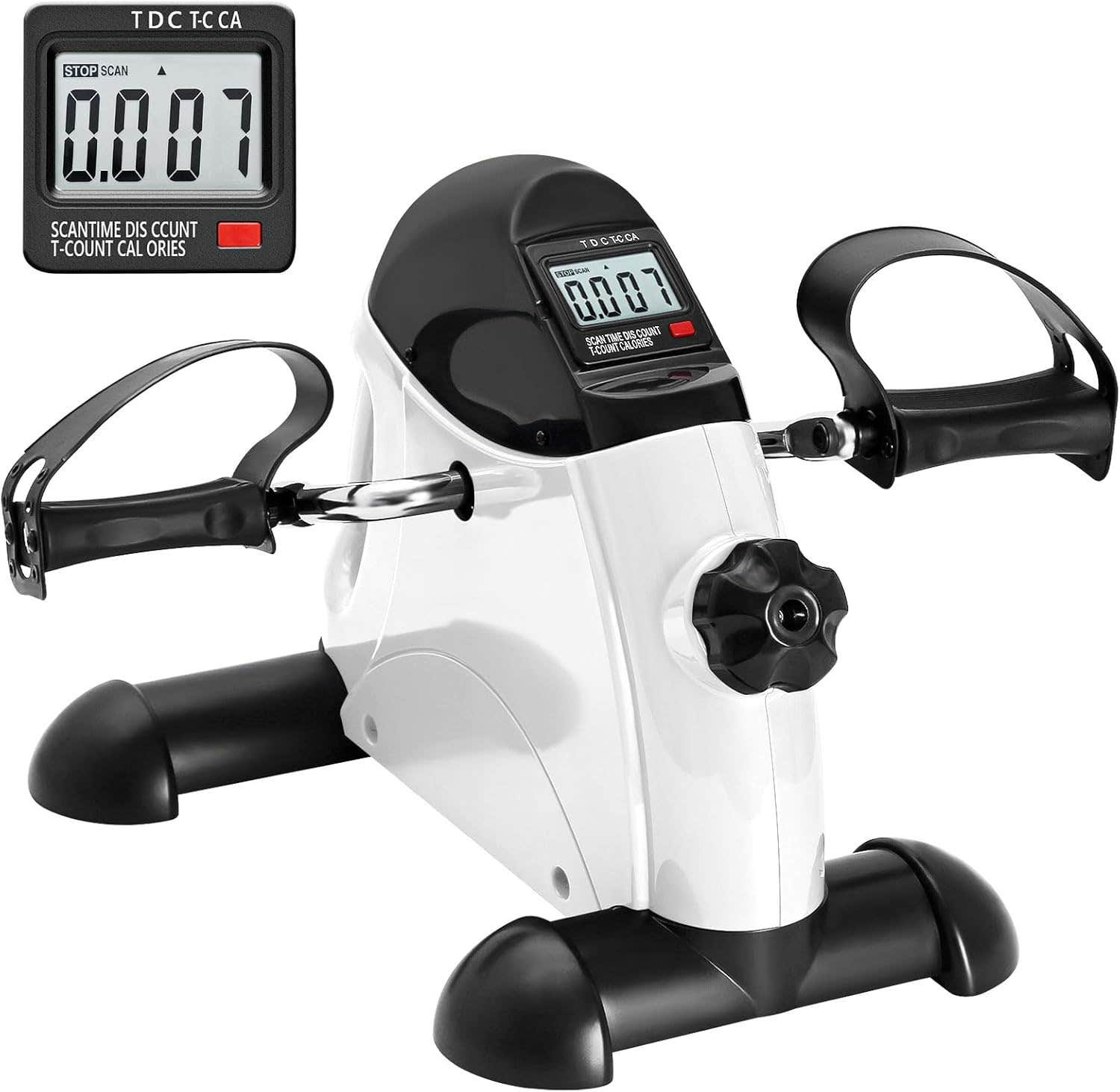 AGM Mini Exercise Bike Pedal Exerciser with LCD Display