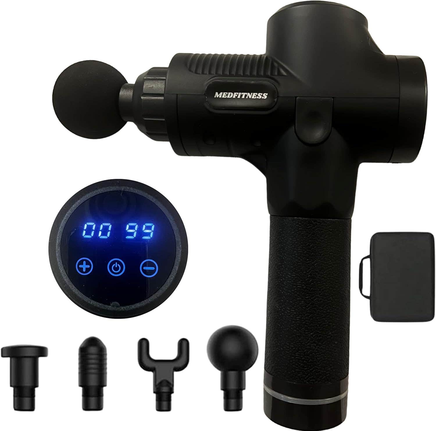 MEDFITNESS MF300 Muscle Massage Gun | 30 Speeds, Back Pain Relief
