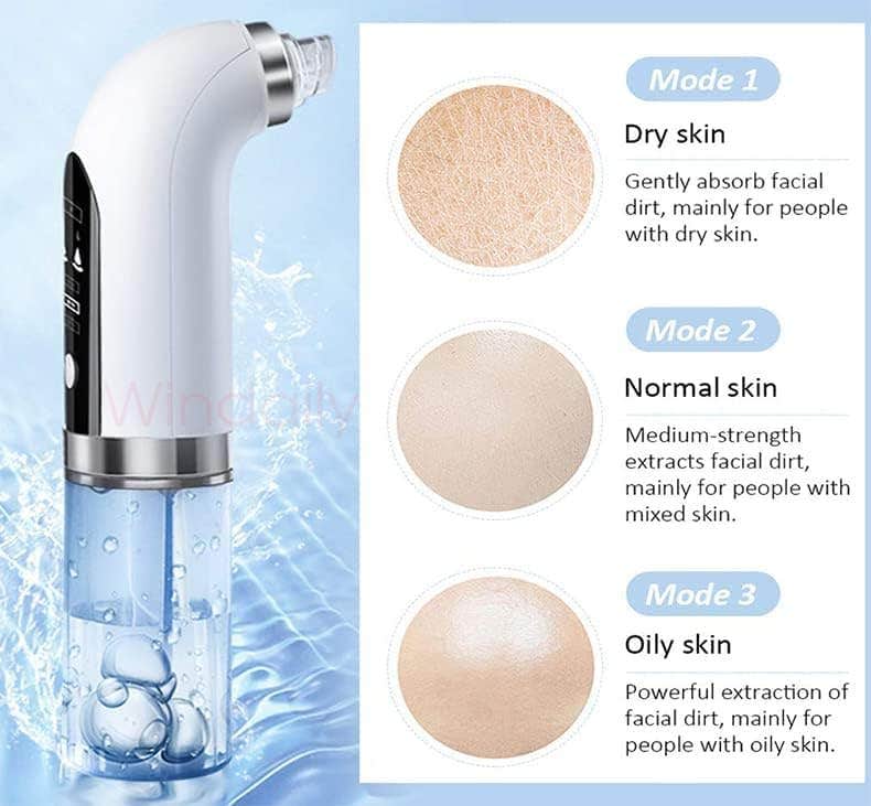 ZHENGJC Blackhead Remover Skin Scrubber - 2PCS Kit