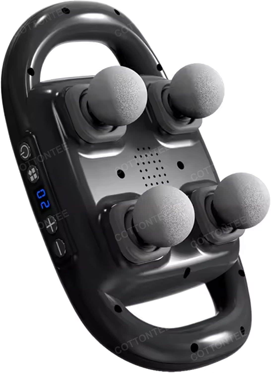 Electric Massage Gun, Muscle Massage Gun for Deep Tissue, Super Quiet Back Massager with 4 Massage Heads and LCD Display, 3200 RPM, 20 Gears, 6 Modes, for Relieving Muscle Relaxation