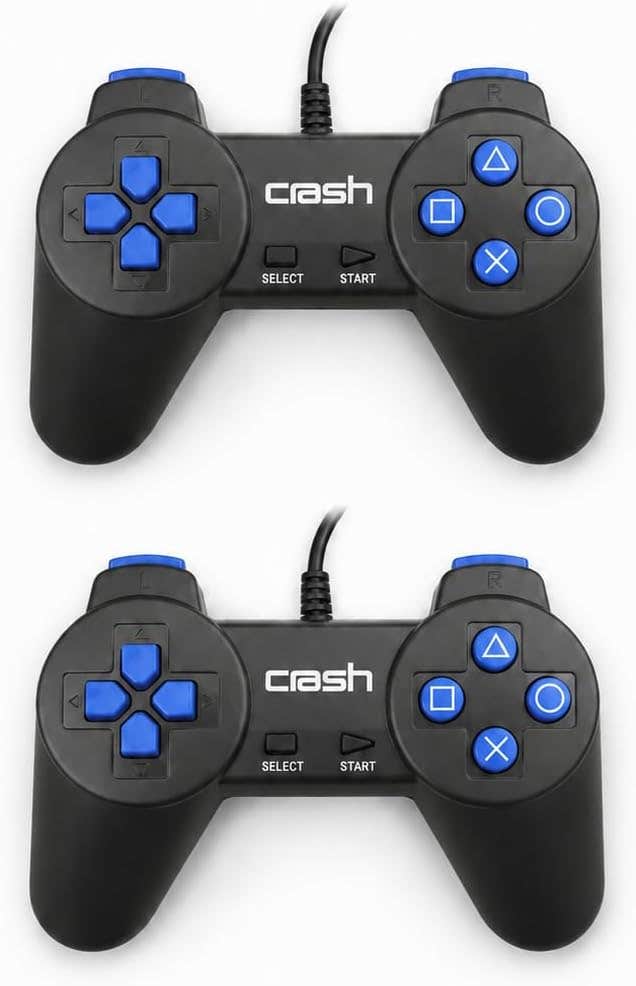 Generic X1 Dual Wired USB Game Controller for PC & Laptop - Ergonomic Gamepad for Windows Gaming