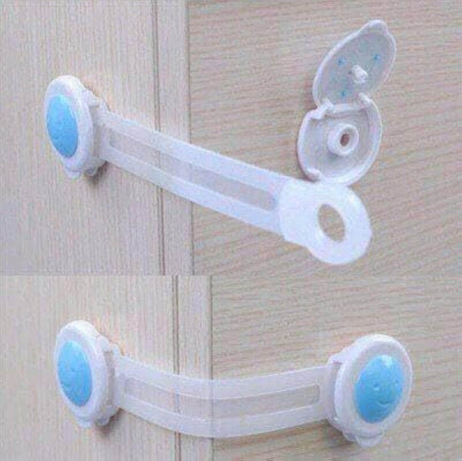 Eagleshop Baby Safety Lock for Refrigerator and Drawer (2 Pack )