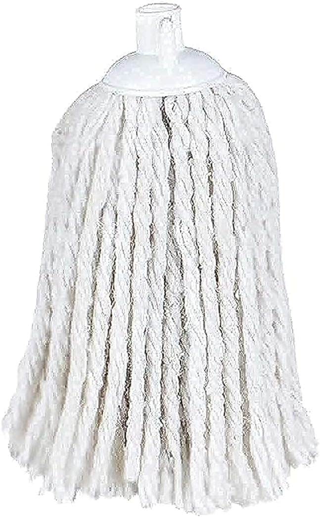 El Helal & Star Cotton Mop Head - White, for Ceramics & Marble