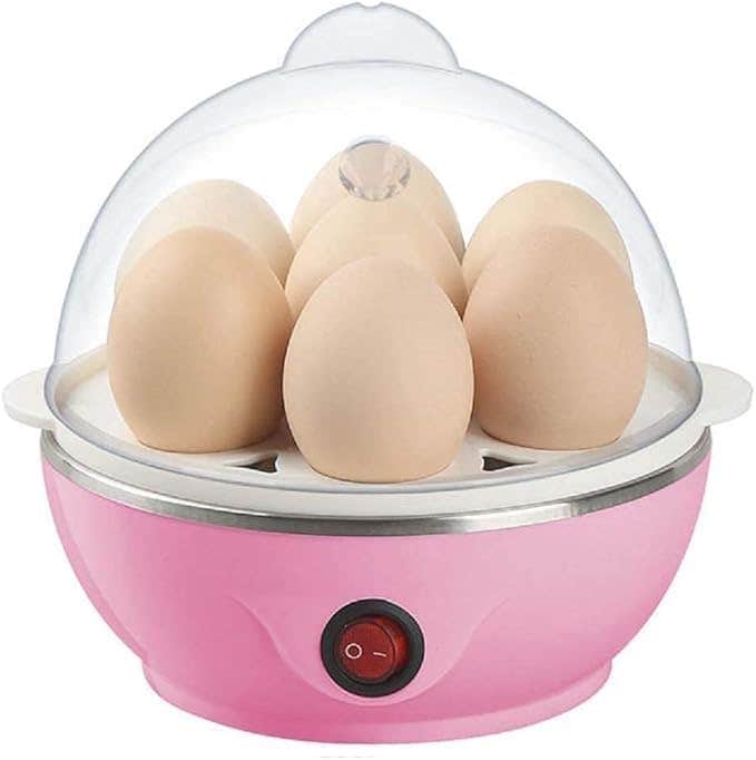 Generic Electric Egg Cooker Steamer | 7-Egg Capacity, Chicken Shape Design