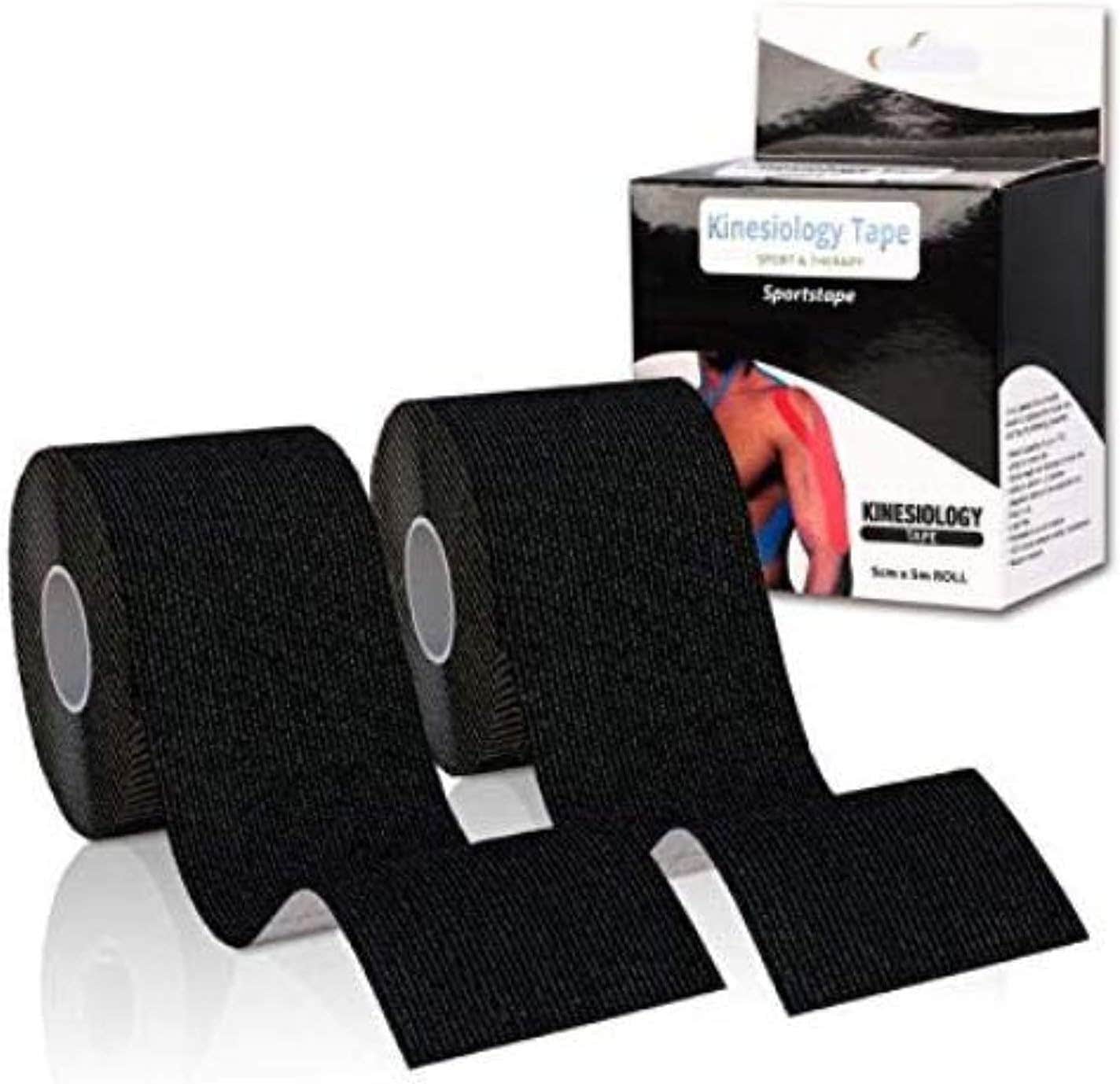 sports tape Kinesiology Water Resistant-Breathable Recovery s Pack of 2