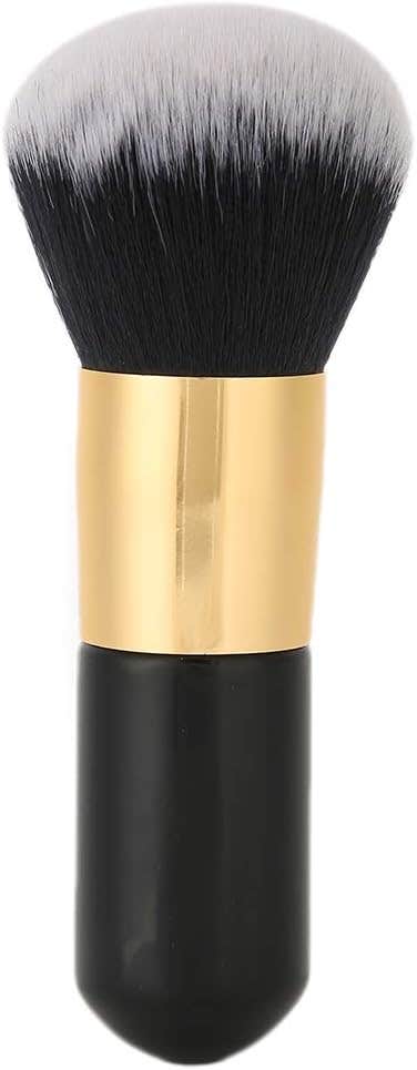 Powder Brush, Soft Long Hair Blush Large Loose Brush Wet‑Dry Cosmetic Tool Beauty Tool for Beginners