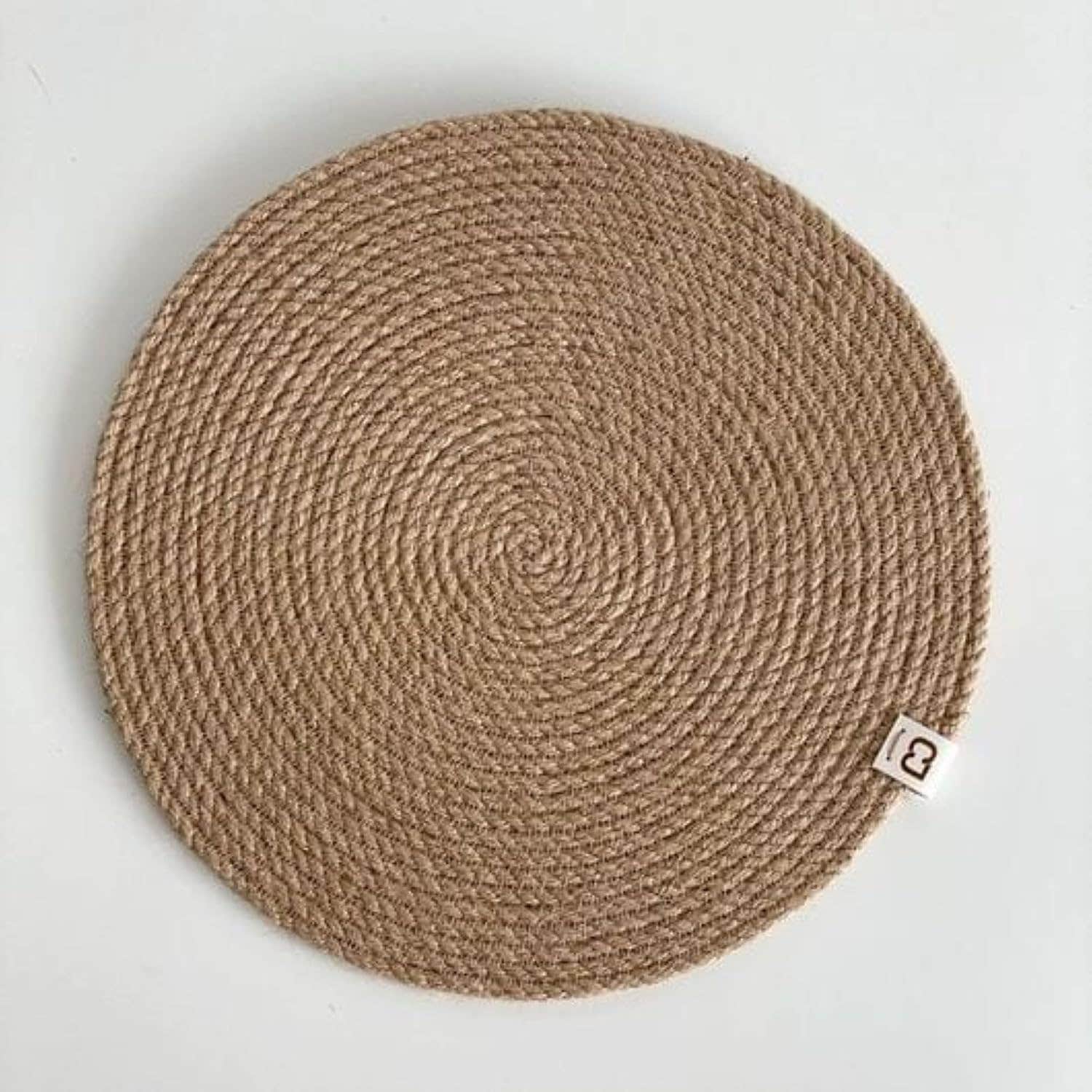 Handmade Multicolour Cotton Macrame Coasters by HAYAH LABORATORIES