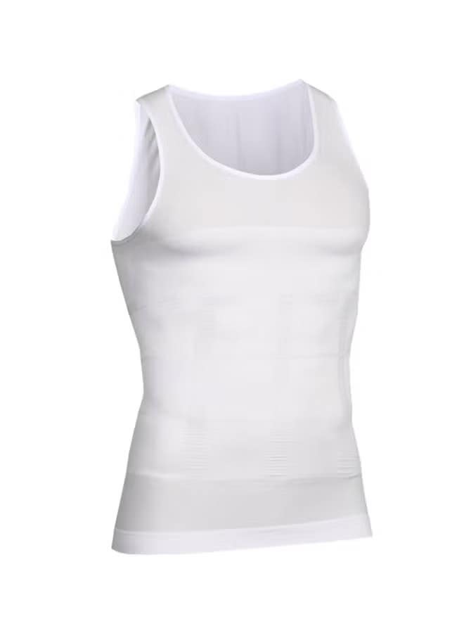 Men's Slimming Corset Vest Tummy Shaper Shirt