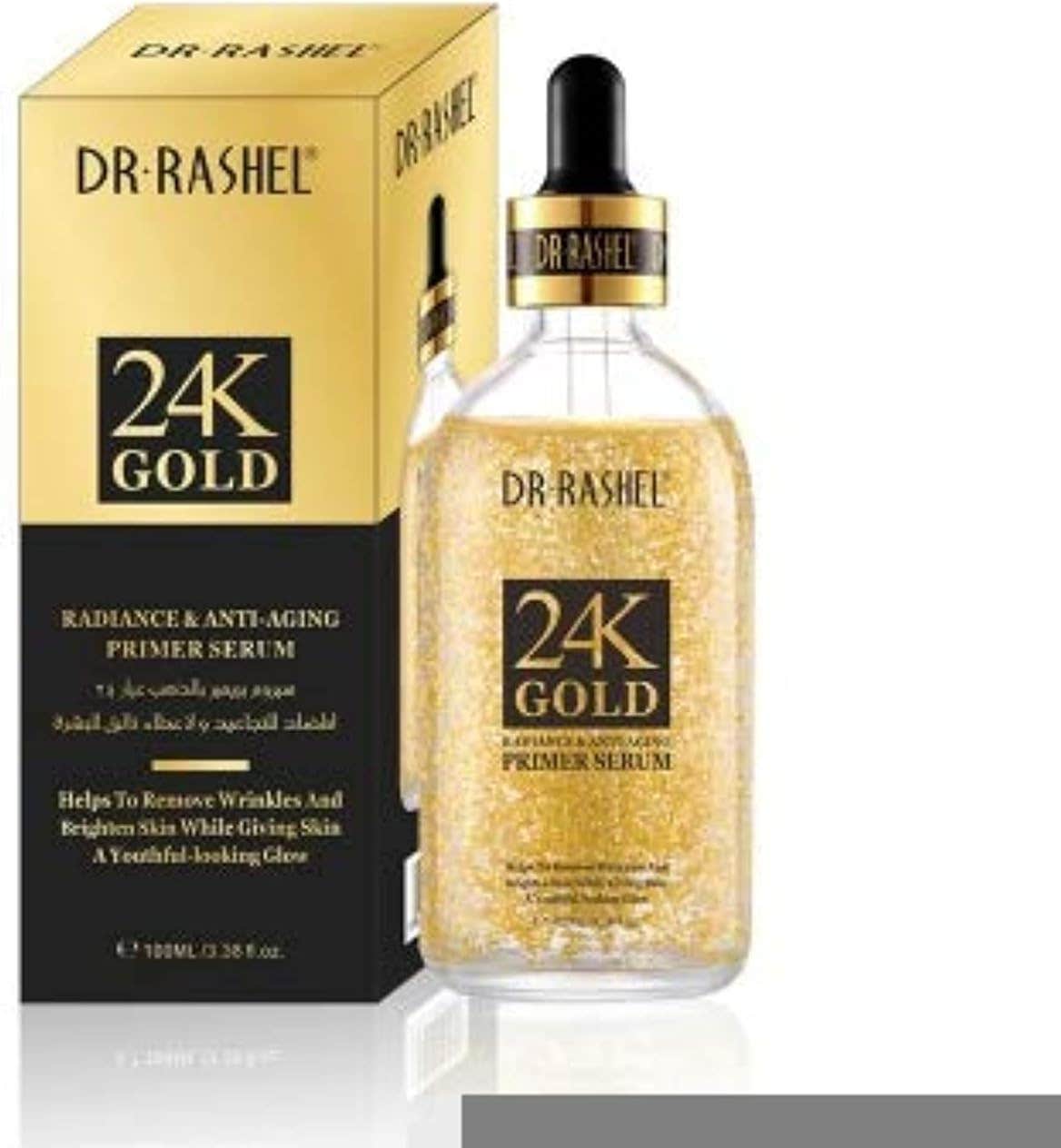 DR.RASHEL 24K Gold Radiance & Anti-Aging Primer Serum - 100ml