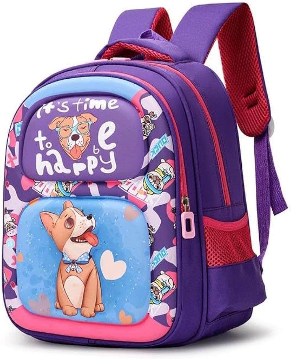 3D School Backpack for Kids Boys Girls | Cute Cartoon Design | Lightweight