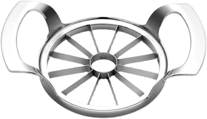 Apple Slicer Fruit Divider,12 Slice Compact Kitchen Tool For Even Wedges And Decorative Fruit Cutting, Durable Design For Home Food Prep And Serving XE-47