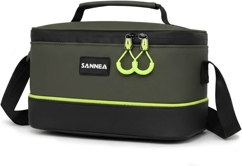 Thermal Lunch Bag Insulated 6 L, Leak-Resistant Food Cooler Tote, Water-Resistant Lunch Box Bag for Work, School, Picnic, Meal Prep Storage BB-560