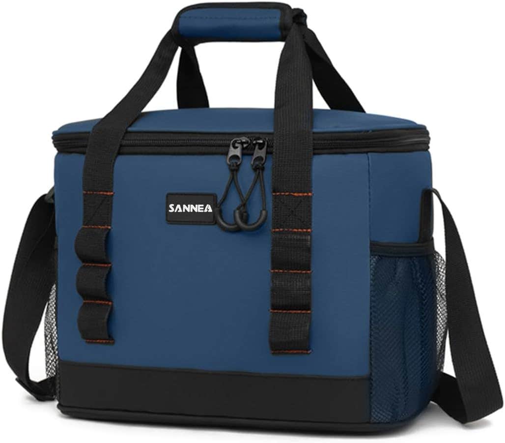 Generic Insulated Thermal Lunch Bag 19L Polyester Waterproof Leakproof - Adjustable Shoulder Strap