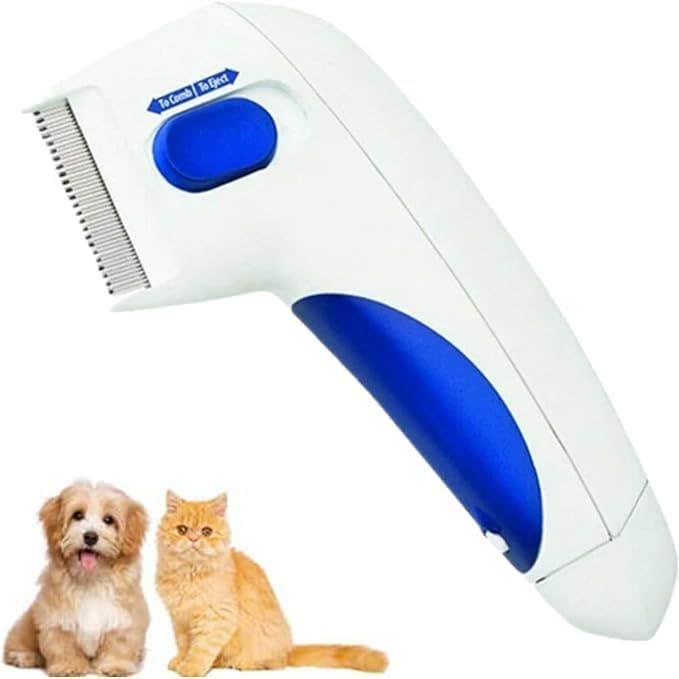 Electric Flea Comb for Pets | Chemical-Free & Pesticide-Free | Safe Pet Grooming