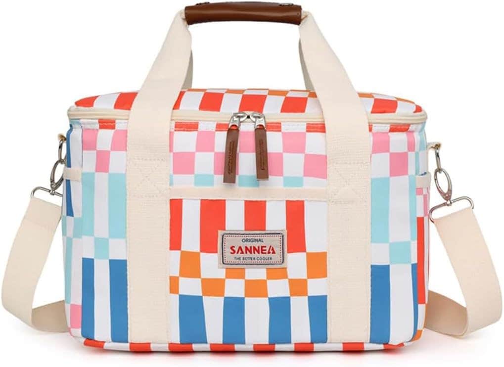 Lunch Bag 15L, Insulated Thermal Cooler Tote, Waterproof Leakproof Lunch Box Bag for Hot and Cold Food Storage, Work School Travel Picnic