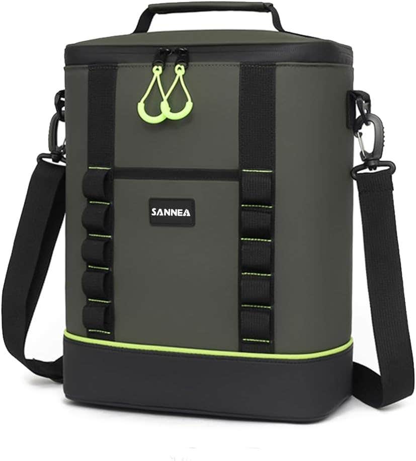 Lunch Bag 12 L, Insulated Thermal Cooler Tote, Waterproof Leakproof Lunch Box Bag for Work, Office, School, Picnic and Travel