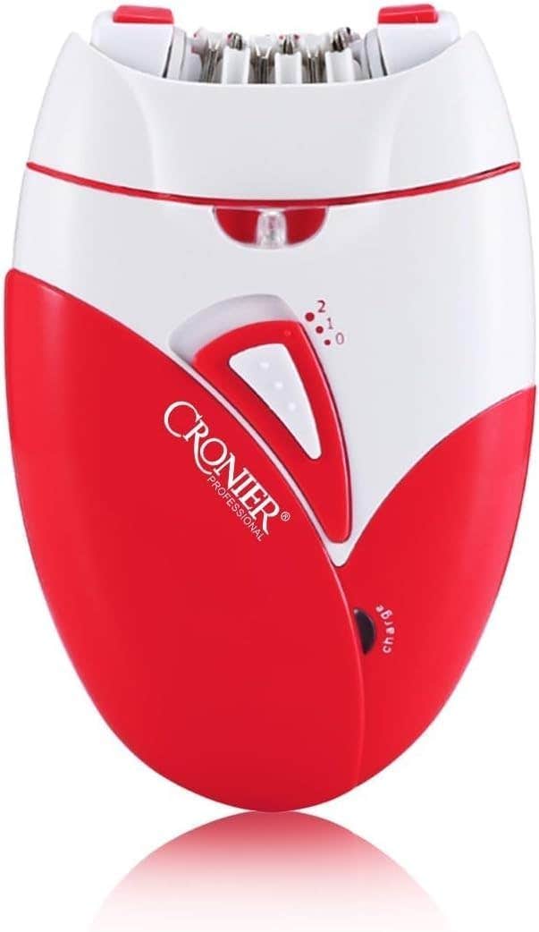 Cordless Hair Remover Epilator for Women - 2 Speed, LED Light, Rechargeable