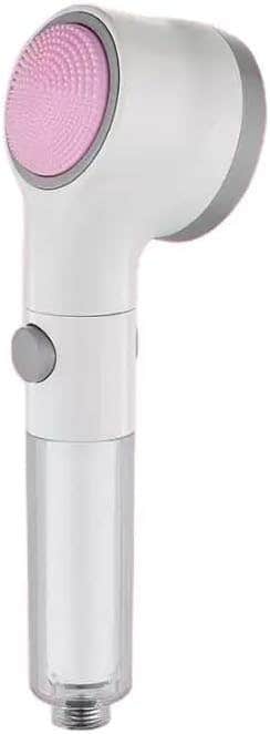 Shower Handheld Head with Filter & Pause Switch – Removable High-Pressure Spa Showerhead – Soft Water Spray for Sensitive Skin – Luxury Shower Experience – Easy to Install & Clean