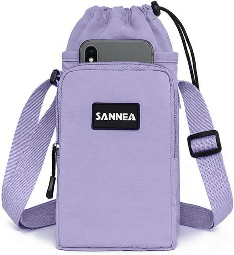 Thermal Lunch Bag 1 L Insulated Food and Water Bottle Carrier Waterproof Leakproof Tote for Hot and Cold Meals and Drinks Work School Picnic Travel BB-533 (Purple)