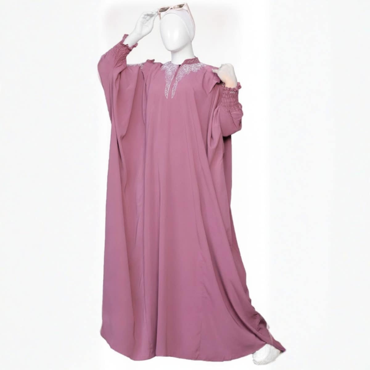 Women's Abaya - Gamal Sons, One Size, Luxury - Cashmere