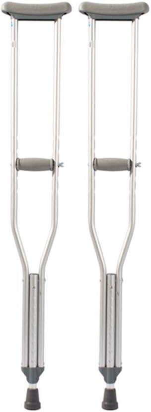 WANGXIAOLIN Underarm Crutches - Adjustable Height, Anti-Skid Grip