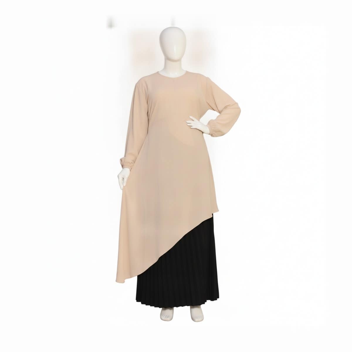Women's Islamic Abaya - Gamal Sons, Royal Crepe, One Size, Suitable up to 100 kg