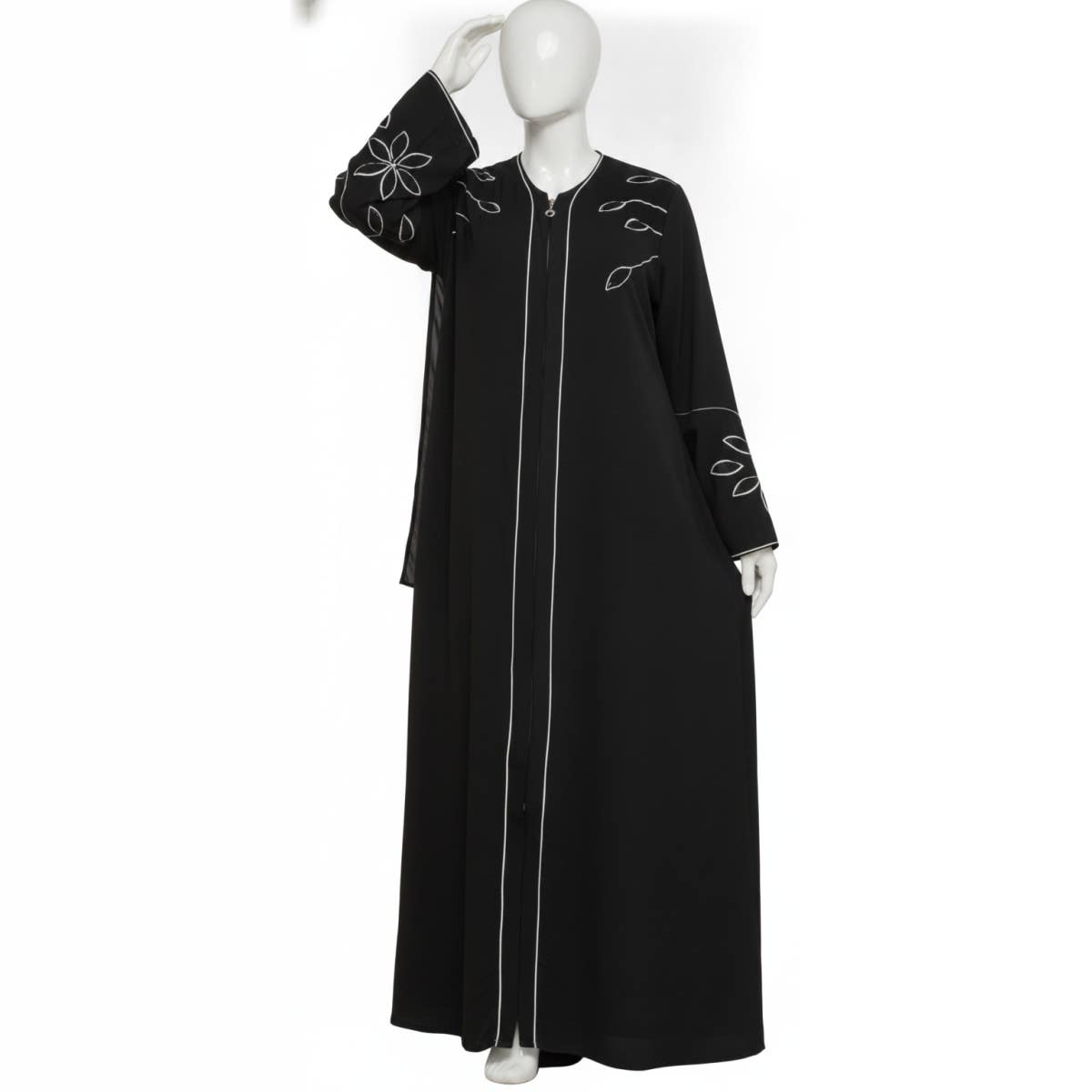 Women's Abaya - Gamal Sons, Sizes 2XL to 5XL, Suitable for 90-120 kg, Luxury, With Belt