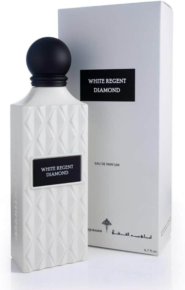 Ibrahim Al Qurashi White Regent Diamond EDP 150ml - Luxury Long Lasting Perfume