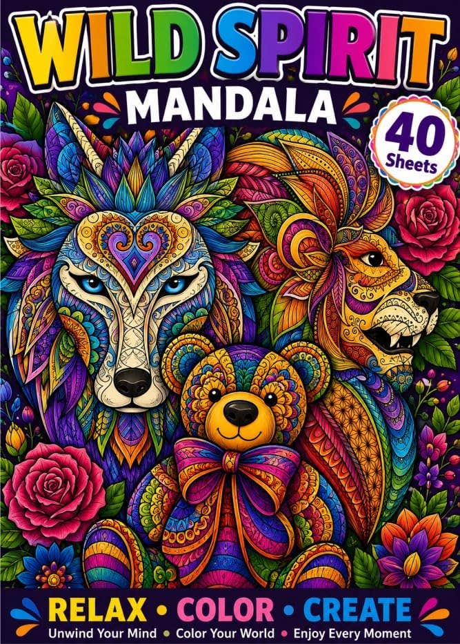 Coloring Sheets 40 Drawing Professional Classic Suitable for Adults and Professional Coloring Mandala Relaxation and Enjoy Bristol Paper 200g Nw 460