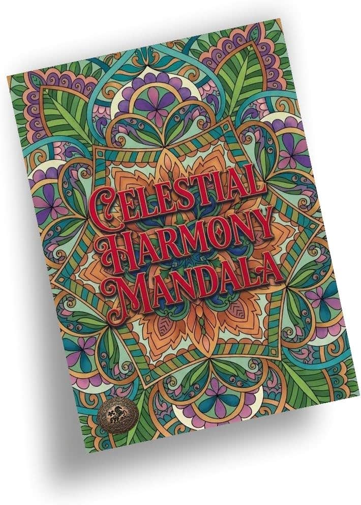 Mandala Coloring Sheets for Adults and Youth, 20 Bristol A4 Size Coloring Creativity Painting Classic Art Therapy Stress Relief Nw 414