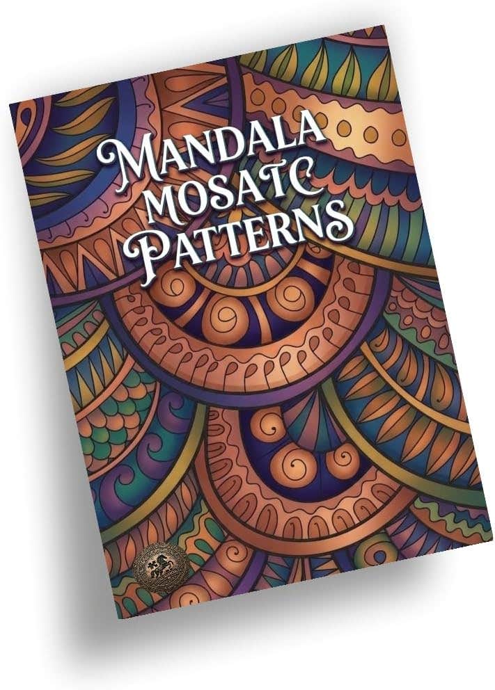 Mandala Coloring Sheets for Adults and Youth, 20 Bristol A4 Size Coloring Creativity Painting Classic Art Therapy Stress Relief Nw 413