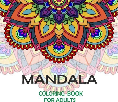 Mandala Coloring Chests Adult and Youth 12 Comfortable Painting Classic Graphic Nw 321