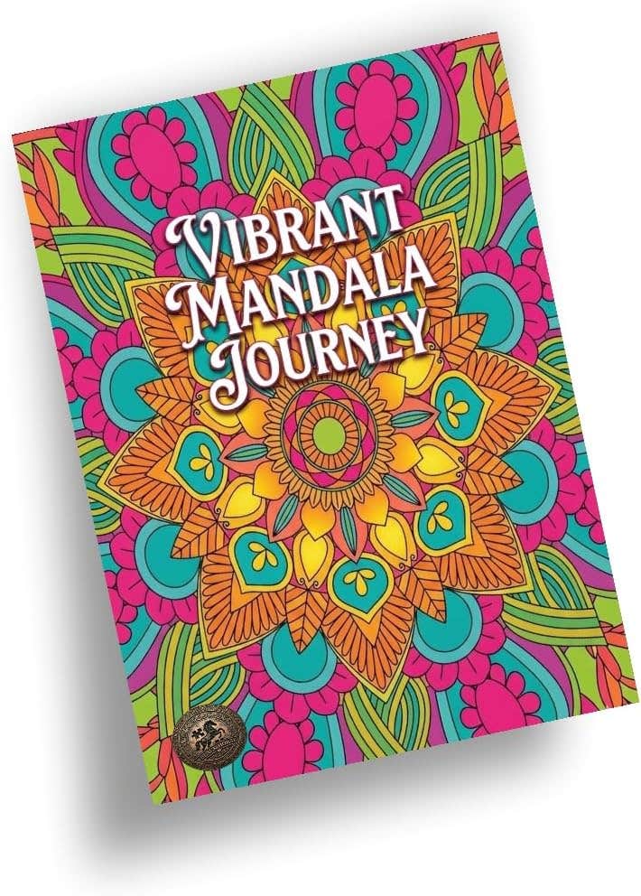 Mandala Coloring Sheets for Adults and Youth, 20 Bristol A4 Size Coloring Creativity Painting Classic Art Therapy Stress Relief Nw 410